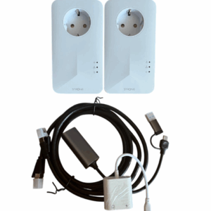 Pack DUO internet con cable (Ethernet) + Adaptador Iphone