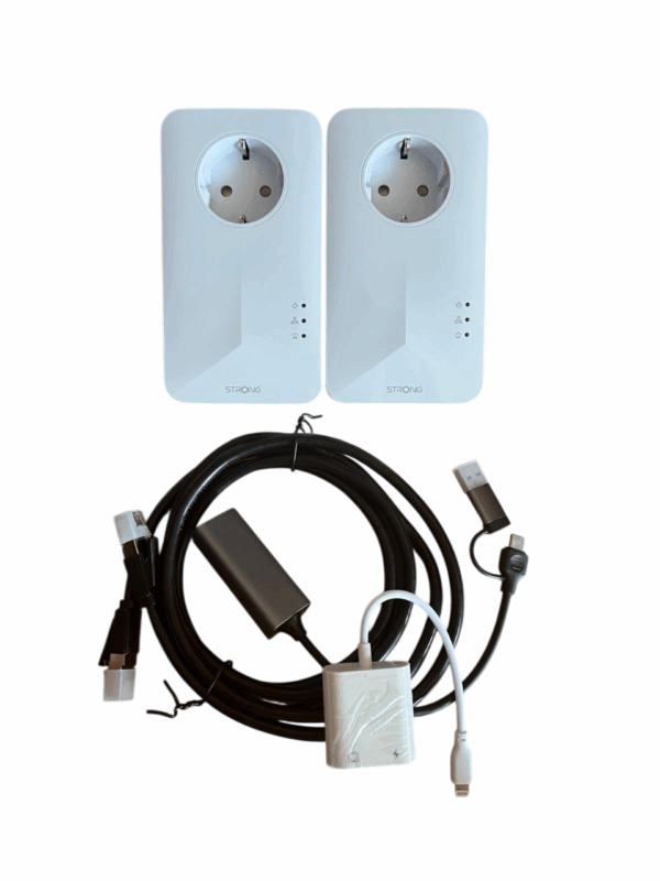Pack DUO internet con cable (Ethernet) + Adaptador Iphone