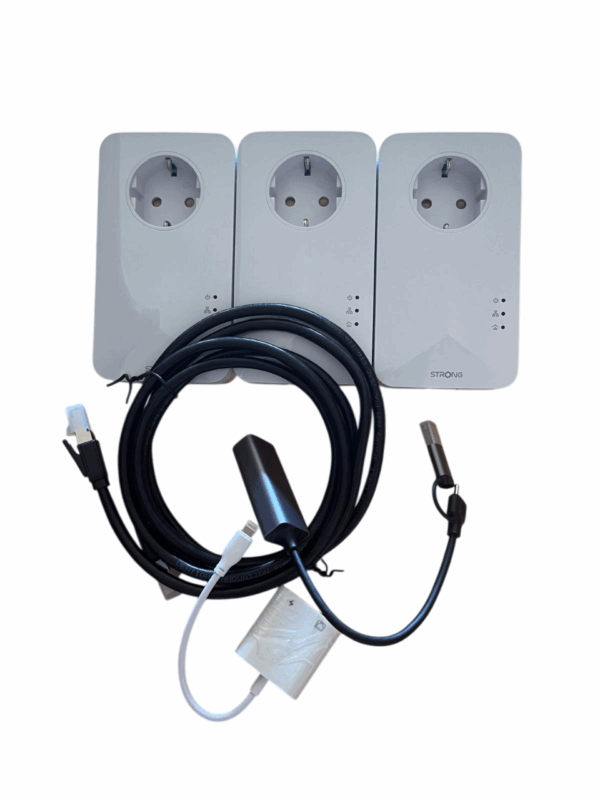 Pack TRIO internet con cable (ethernet) + adaptador iphone