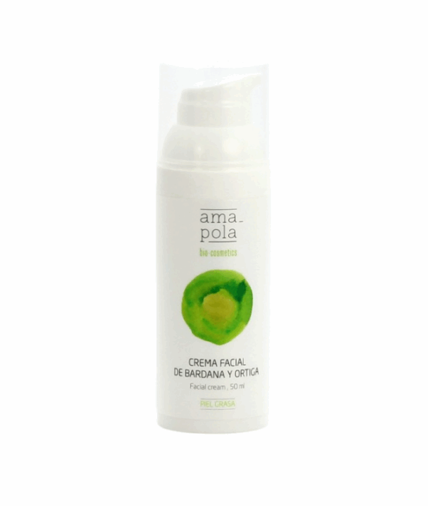 CREMA FACIAL DE BARDANA Y ORTIGA